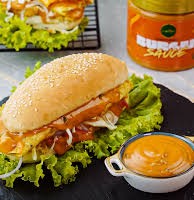 Chicken Shami burger